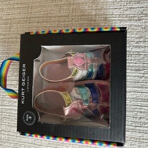 Kurt Geiger Kids Multicolor Strap Sandals